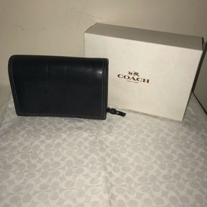 💯% Authentic Coach Black Wallet
